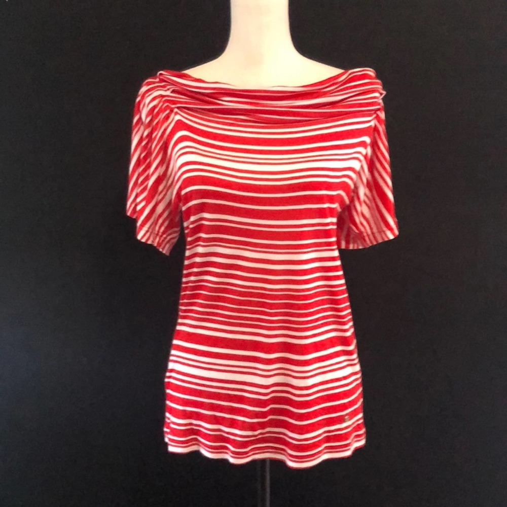 Rena Lange striped blouse